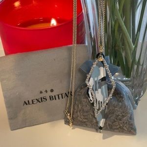 NWOT ALEXIS BITTAR Lucite Drop Necklace